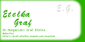 etelka graf business card